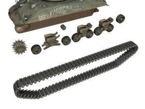 m4a2 sherman - 288 - russia Modello 3D