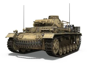 pzbefwg iii - ausfe - dak 3D Model