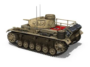 pzbefwg iii - ausfe - dak 3D Model