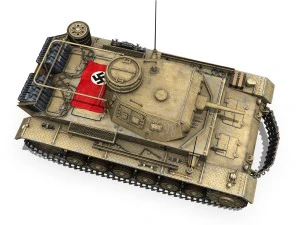 pzbefwg iii - ausfe - dak 3D Model