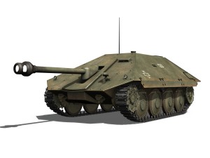 maresal m05 - romanian tank destroyer 3D Model
