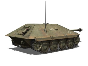 maresal m05 - romanian tank destroyer 3D Model