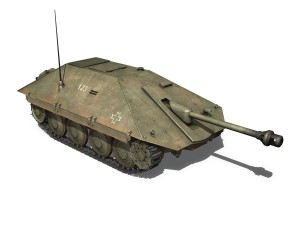 maresal m05 - romanian tank destroyer 3D Model