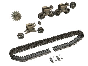 m4a3 75mm - sherman - barfly 3Dモデル