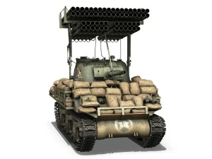 m4a3 calliope annabell 3D Model