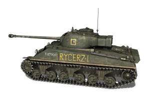 sherman mk vc firefly - rycerz i 3D 모델