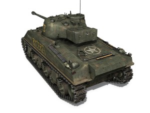 sherman mk vc firefly - rycerz i 3D 모델