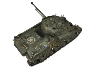 sherman mk vc firefly - rycerz i 3D Model