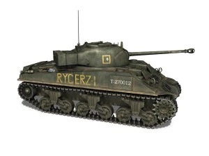 sherman mk vc firefly - rycerz i 3D Model