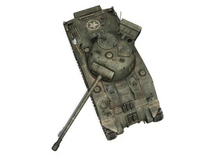 sherman mk vc firefly - rycerz i 3D Model