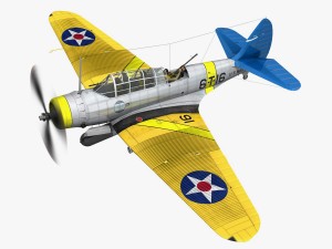 douglas tdb-1 devastator - 6t16 Modèle 3D