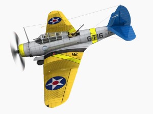douglas tdb-1 devastator - 6t16 Modèle 3D