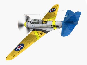 douglas tdb-1 devastator - 6t16 Modèle 3D