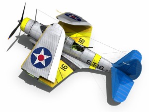 douglas tdb-1 devastator - 6t16 Modèle 3D