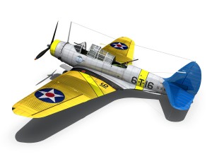 douglas tdb-1 devastator - 6t16 Modèle 3D