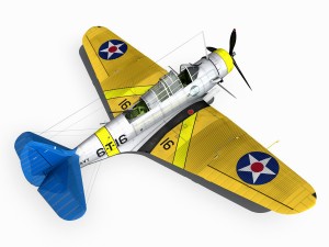 douglas tdb-1 devastator - 6t16 Modèle 3D