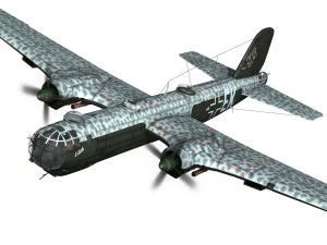 heinkel he-177 - greif - 6nek Modelo 3D
