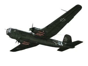 heinkel he-177 - greif - 6nek Modelo 3D