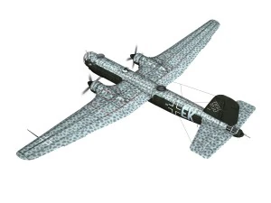 heinkel he-177 - greif - 6nek Modelo 3D