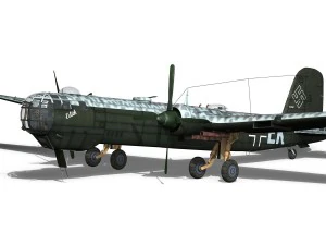 heinkel he-177 - greif - 6nek Modelo 3D