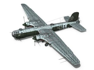 heinkel he-177 - greif - 6nek Modelo 3D