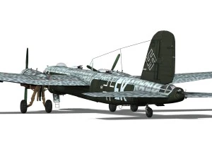 heinkel he-177 - greif - 6nek Modelo 3D