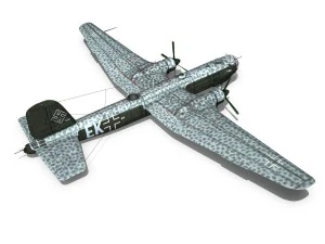 heinkel he-177 - greif - 6nek Modelo 3D
