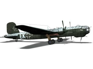 heinkel he-177 - greif - 6nek Modelo 3D