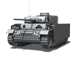 pzkpfw iii - panzer 3 - ausf m Model 3D