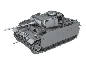 pzkpfw iii - panzer 3 - ausf m 3D Model
