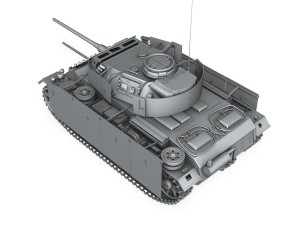 pzkpfw iii - panzer 3 - ausf m Model 3D