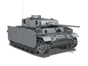 pzkpfw iii - panzer 3 - ausf m 3D Model