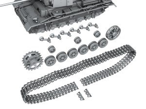pzkpfw iii - panzer 3 - ausf m Model 3D