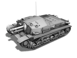 43m zrinyi ii - hungarian assault - 3rd bat 37 3D मॉडल