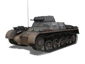 pzkpfw 1 - panzer 1 - ausf a - 13 3D Модель
