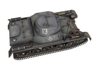 pzkpfw 1 - panzer 1 - ausf a - 13 3D Модель