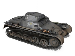 pzkpfw 1 - panzer 1 - ausf a - 13 3D Модель