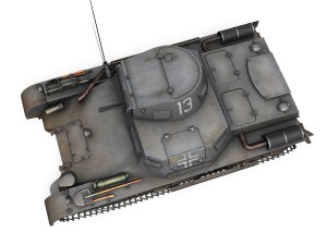 pzkpfw 1 - panzer 1 - ausf a - 13 3D Модель