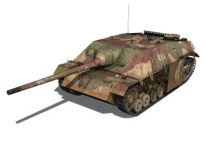 jagdpanzer iv l70 v - 322 - late production 3D Model