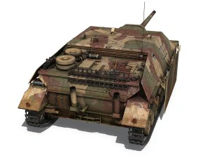 jagdpanzer iv l70 v - 322 - late production 3D Model