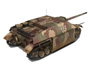 jagdpanzer iv l70 v - 322 - late production 3D Модель