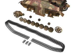 jagdpanzer iv l70 v - 322 - late production 3D Модель