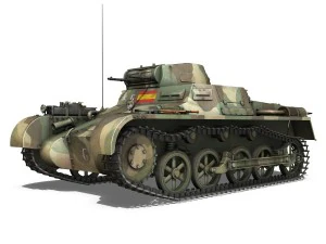 pzkpfw 1 - panzer 1 - ausf a - g 3D Model