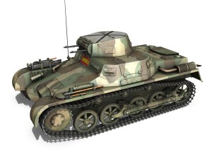 pzkpfw 1 - panzer 1 - ausf a - g 3Dモデル