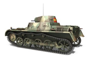 pzkpfw 1 - panzer 1 - ausf a - g 3Dモデル