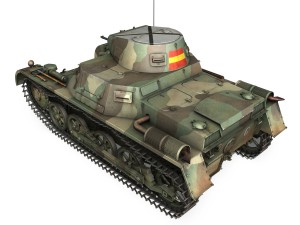 pzkpfw 1 - panzer 1 - ausf a - g 3Dモデル