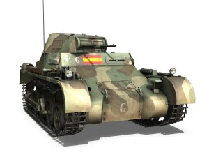 pzkpfw 1 - panzer 1 - ausf a - g 3D Model