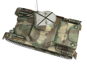 pzkpfw 1 - panzer 1 - ausf a - g 3Dモデル