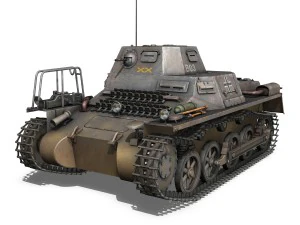 sdkfz 265 - klpzbefwg - ausf a - b03 3D Model