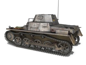sdkfz 265 - klpzbefwg - ausf a - b03 3D Model